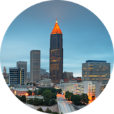 Atlanta city skyline