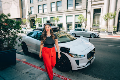 Lori Argumedo enjoys using Waymo