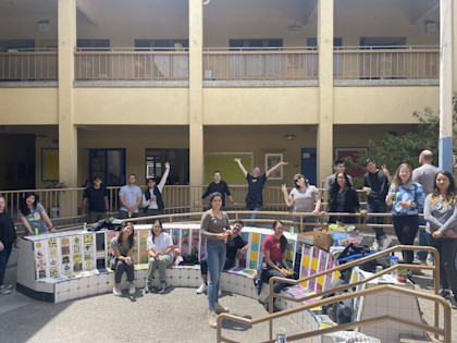 Volunteers at Marshall Kindergarten